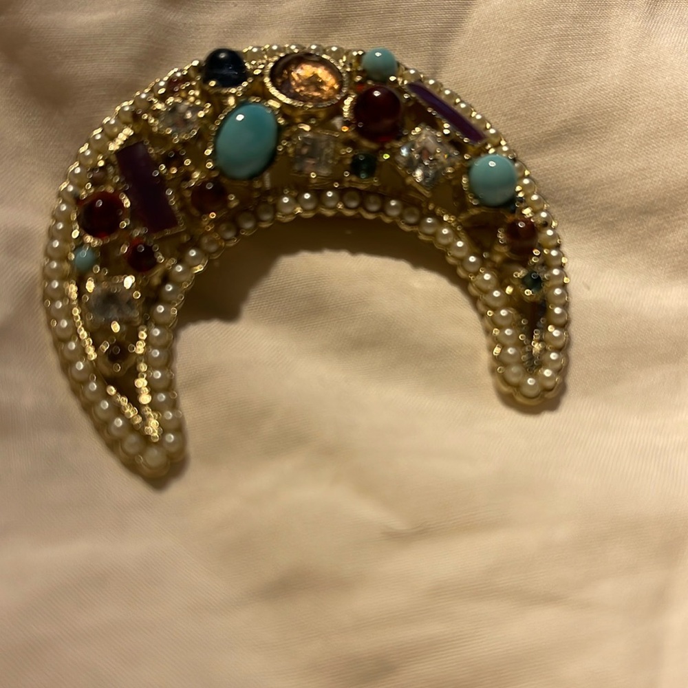 Chanel moon brooch/pin